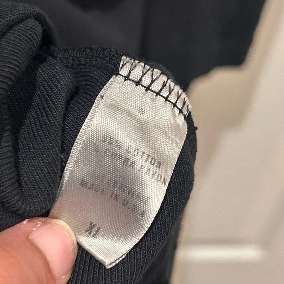 Barbara Lesser Romantic Ruffle Top In Black Size XL - Picture 9 of 10